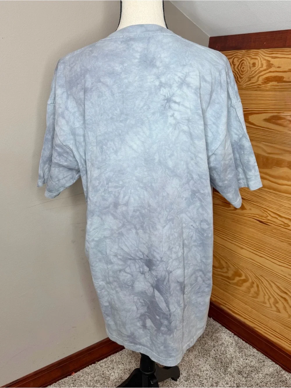 The Mountain White Tiger Face Classic Cotton T-Shirt Extra Large XL Unisex Gray - Picture 2 of 7